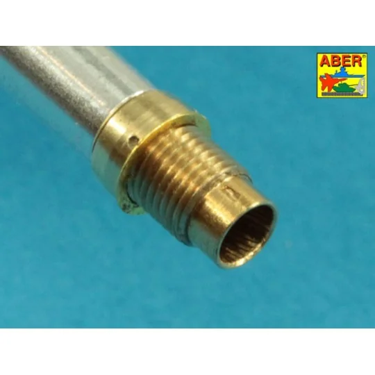 Muzzle brake fit to barrel for Krupp 12, 8cm PAK 44 Anti-Tank Gun (...