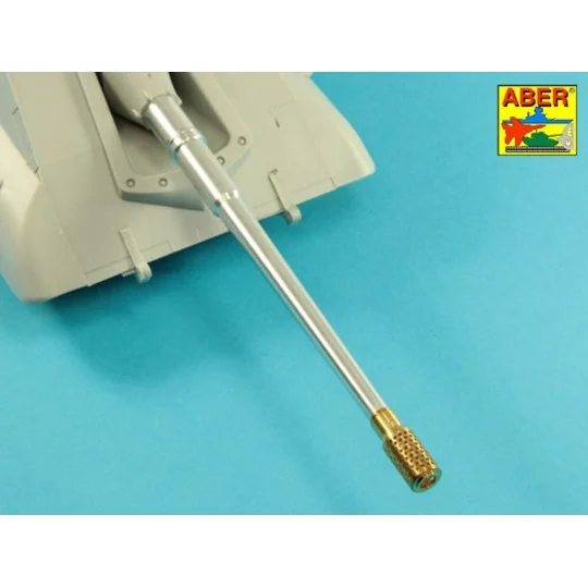 170mm A/T gun barrel for German Jagdpanzer E-100 (Trumpeter), 1/35 ...