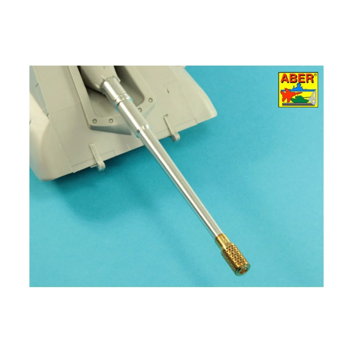 170mm A/T gun barrel for German Jagdpanzer E-100 (Trumpeter), 1/35 ...