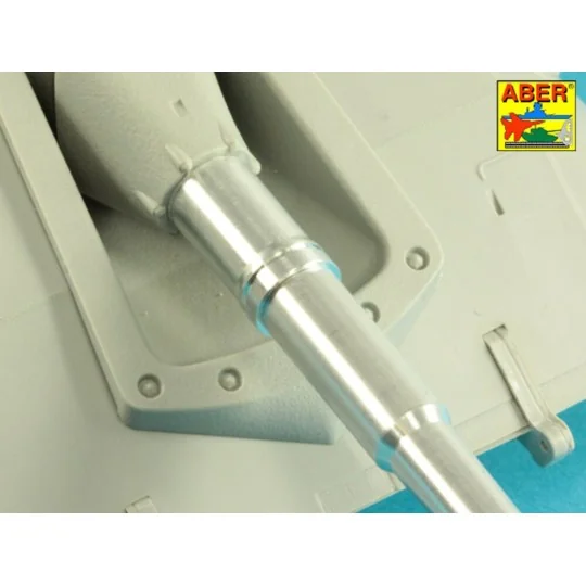 170mm A/T gun barrel for German Jagdpanzer E-100 (Trumpeter), 1/35 ...