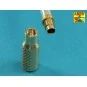 Muzzle brake fit to barrel for Krupp 12, 8cm PAK 44 Anti-Tank Gun (...