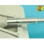 170mm A/T gun barrel for German Jagdpanzer E-100 (Trumpeter), 1/35 ...