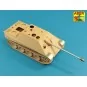 German 8, 8cm One part Pak 43/3 L/71 barrel for Jagdpanther Ausf G1...