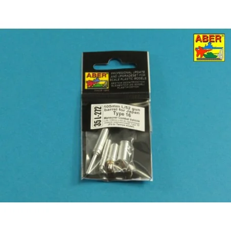 105mm L/52 gun barrel for Japan Type 16 MCV, 1/35 - Aber Models 35 ...