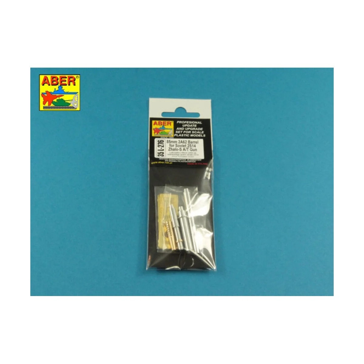 85mm 2A62 Barrem for Soviet 2S14 Zhalo-S A/T Gun, 1/35 - Aber Model...