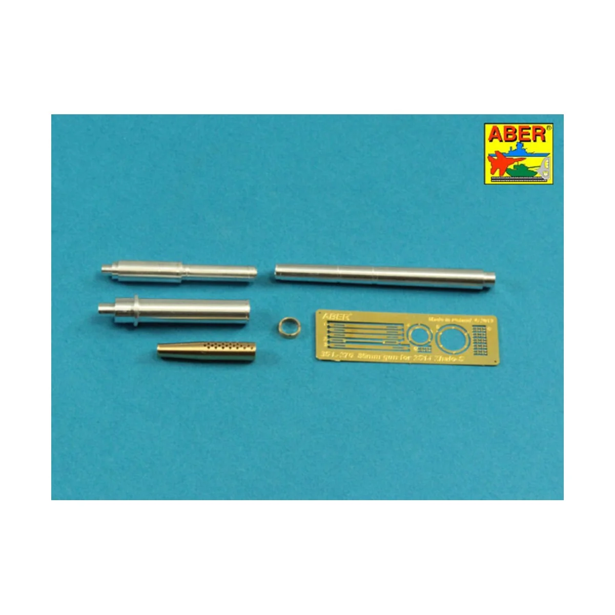 85mm 2A62 Barrem for Soviet 2S14 Zhalo-S A/T Gun, 1/35 - Aber Model...