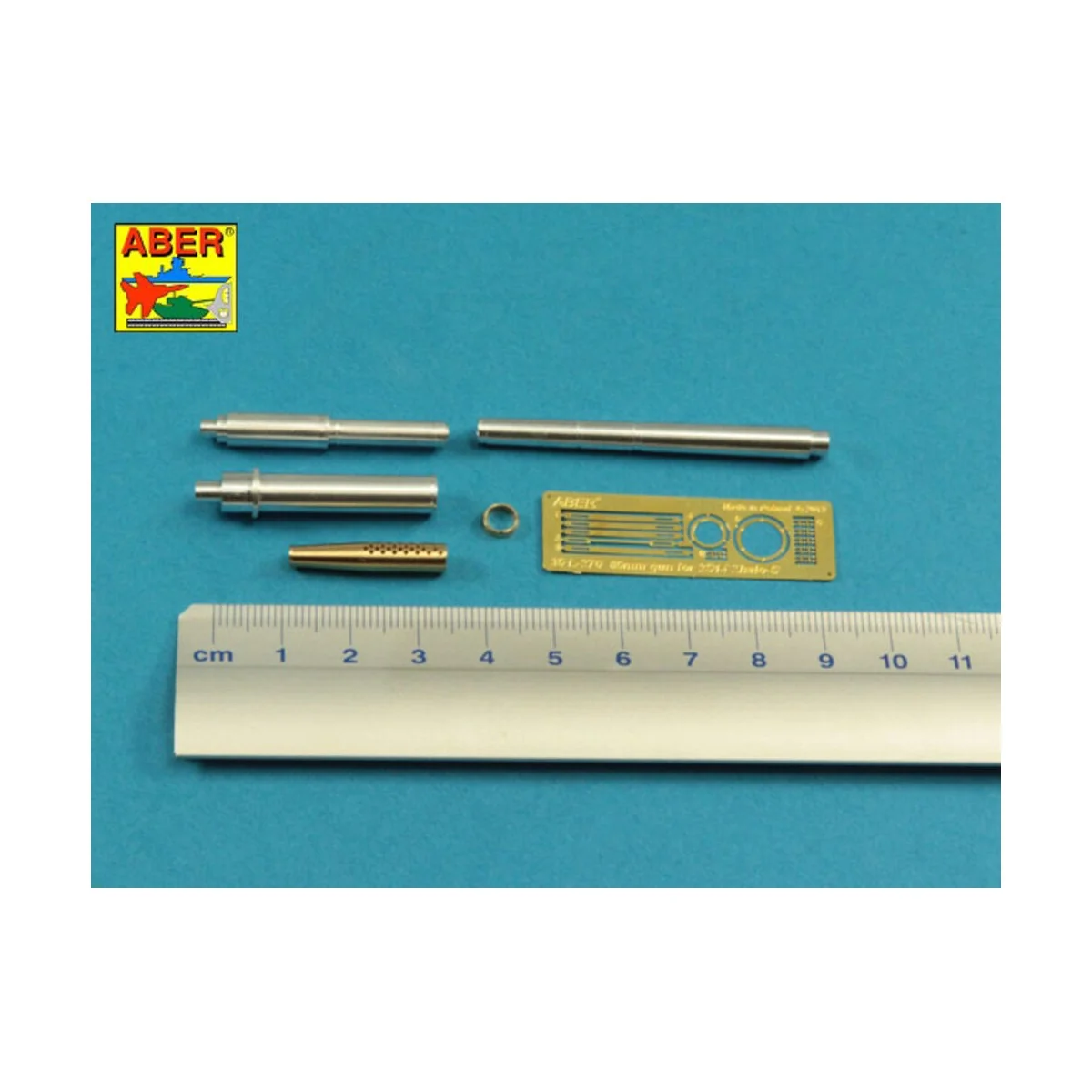 85mm 2A62 Barrem for Soviet 2S14 Zhalo-S A/T Gun, 1/35 - Aber Model...
