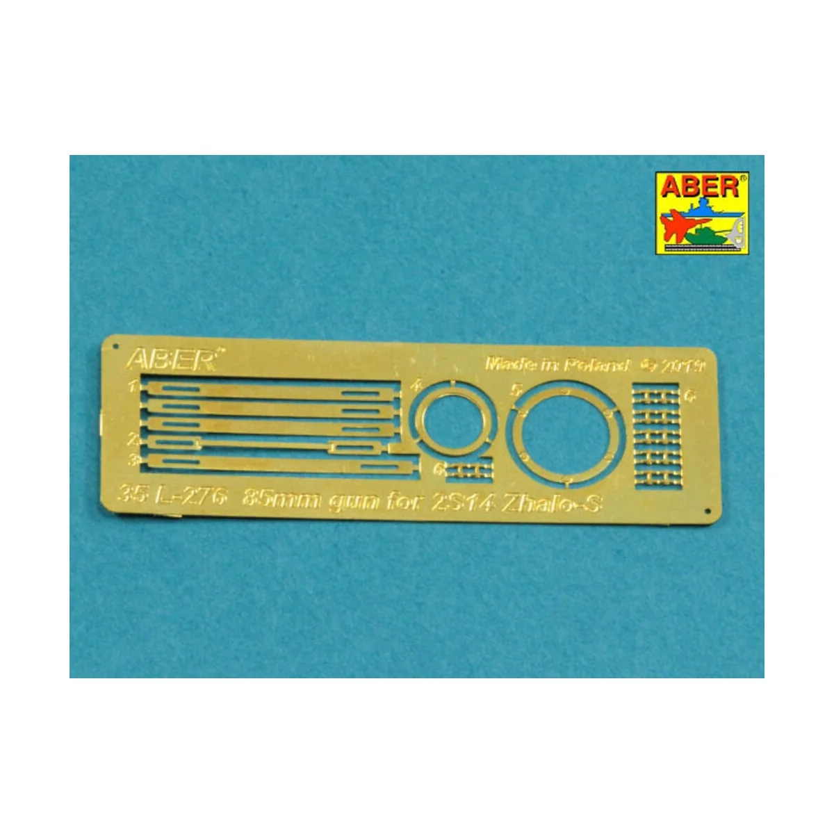 85mm 2A62 Barrem for Soviet 2S14 Zhalo-S A/T Gun, 1/35 - Aber Model...