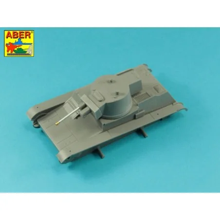 37 mm Bofors wz.37 barrel for Polish 7TP tank, 1/35 - Aber Models 3...