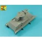 37 mm Bofors wz.37 barrel for Polish 7TP tank, 1/35 - Aber Models 3...
