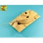 105 mm M-68 tank barrel for U.S. M60 Tank, 1/35 - Aber Models 35 L-282