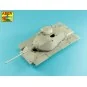 105 mm M-68 tank barrel for U.S. M60 Tank, 1/35 - Aber Models 35 L-282