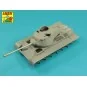 90 mm M-36 tank barrel cyrindrical Muzzle Brake without mantlet cov...