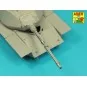 105 mm M-68 barrel with thermal shroud for M60A3 Tank, 1/35 - Aber ...
