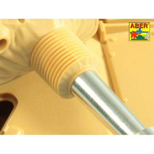105 mm M-68 tank barrel for U.S. M60 Tank, 1/35 - Aber Models 35 L-282