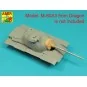105 mm M-68 barrel with thermal shroud for M60A3 Tank, 1/35 - Aber ...