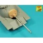 105 mm M-68 barrel with thermal shroud for M60A3 Tank, 1/35 - Aber ...