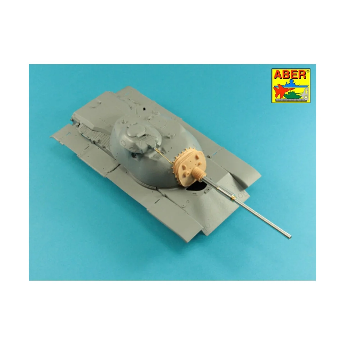 105 mm M-68 tank barrel for U.S. M60 Tank, 1/35 - Aber Models 35 L-282