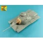 105 mm M-68 tank barrel for U.S. M60 Tank, 1/35 - Aber Models 35 L-282