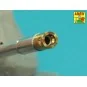 90 mm M-36 tank barrel cyrindrical Muzzle Brake without mantlet cov...