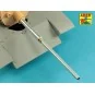 105 mm M-68 tank barrel for U.S. M60 Tank, 1/35 - Aber Models 35 L-282