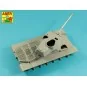 90 mm M-36 tank barrel cyrindrical Muzzle Brake with mantlet cover ...