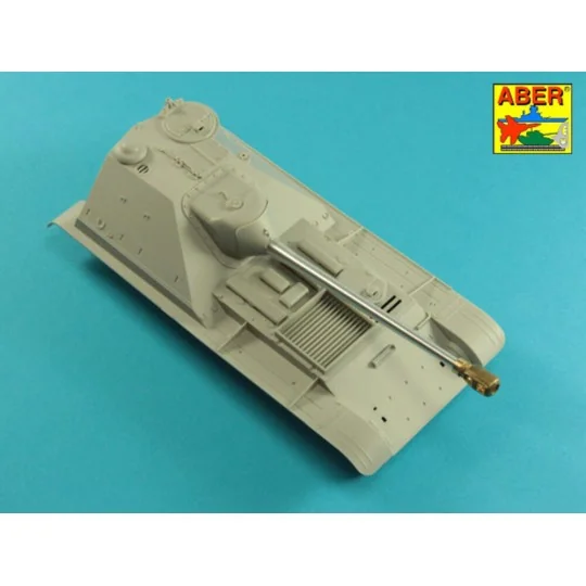 122 mm D-25S barrel for Soviet SU-102, 1/35 - Aber Models 35 L-290