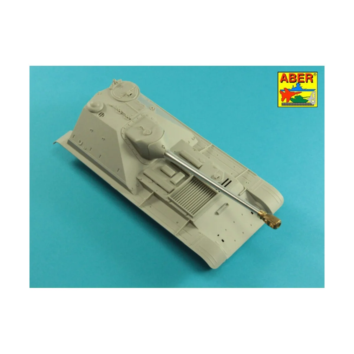 122 mm D-25S barrel for Soviet SU-102, 1/35 - Aber Models 35 L-290