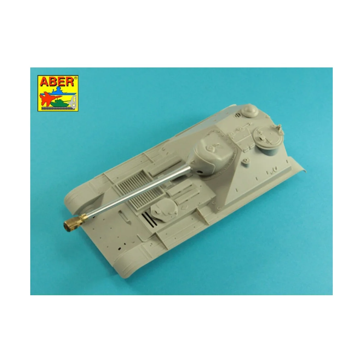 122 mm D-25S barrel for Soviet SU-102, 1/35 - Aber Models 35 L-290
