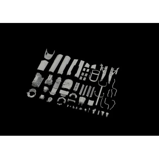 P-51D engine for Eduard, 1/48 - Eduard Accessories 648555