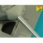 90 mm M-36 tank barrel cyrindrical Muzzle Brake with mantlet cover ...