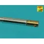 90 mm M-36 tank barrel cyrindrical Muzzle Brake with mantlet cover ...