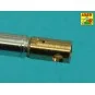 90 mm M-36 tank barrel cyrindrical Muzzle Brake with mantlet cover ...