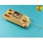 German 8, 8cm Two part Pak 43/3 L/71 barrel for Jagdpanther Ausf G1...