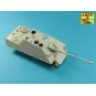 German 8, 8cm Two part Pak 43/3 L/71 barrel for Jagdpanther Ausf G1...