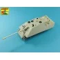 German 8, 8cm Two part Pak 43/3 L/71 barrel for Jagdpanther Ausf G1...