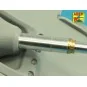 German 8, 8cm Two part Pak 43/3 L/71 barrel for Jagdpanther Ausf G1...