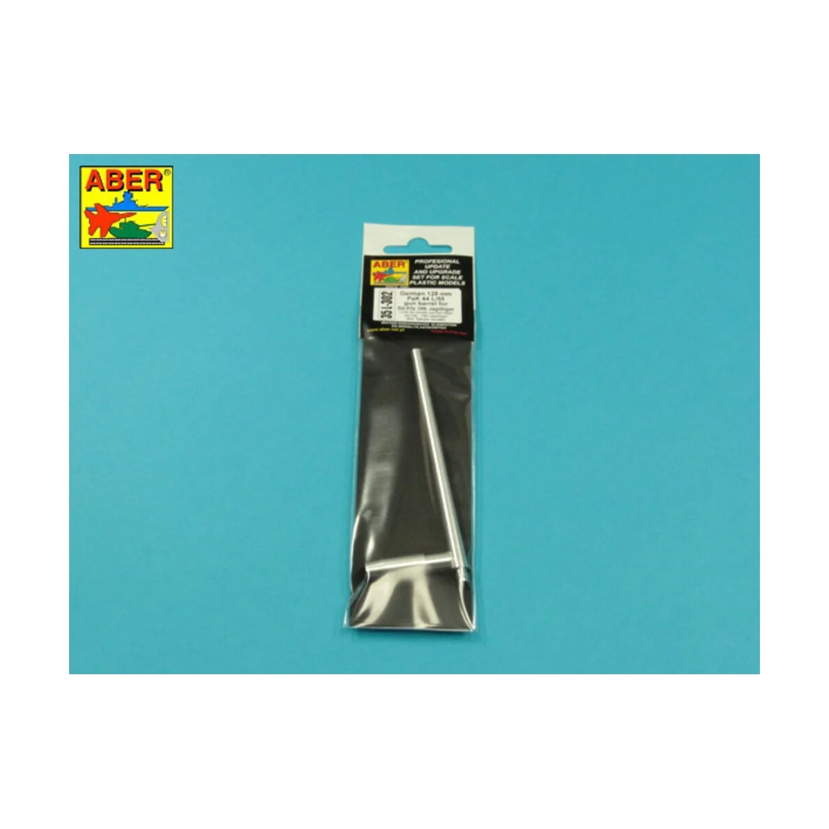 128mm PaK 44 L/55 gun barrel for Sd.Kfz.186 Jagdtiger (Takom), 1/35...
