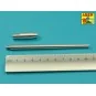 128mm PaK 44 L/55 gun barrel for Sd.Kfz.186 Jagdtiger (Takom), 1/35...