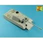 7, 5 cm barrel with muzzle brake for Panther Ausf.G (Takom), 1/35 -...