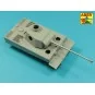 7, 5cm gun barrel with single baffle muzzle brake for German Tank T...