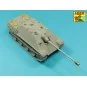 German 8, 8cm One part Pak 43/3 L/71 barrel for Jagdpanther Ausf G1...