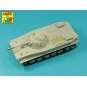 76, 2 mm D-56T barrel for Russian PT-76 mod.1951, 1/35 - Aber Model...