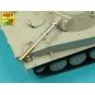76, 2 mm D-56T barrel for Russian PT-76 mod.1951, 1/35 - Aber Model...