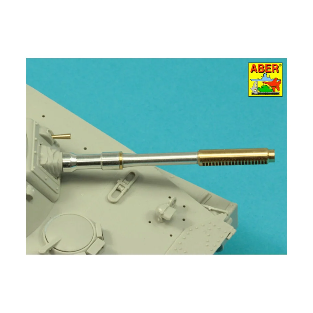 76, 2 mm D-56T barrel for Russian PT-76 mod.1951, 1/35 - Aber Model...