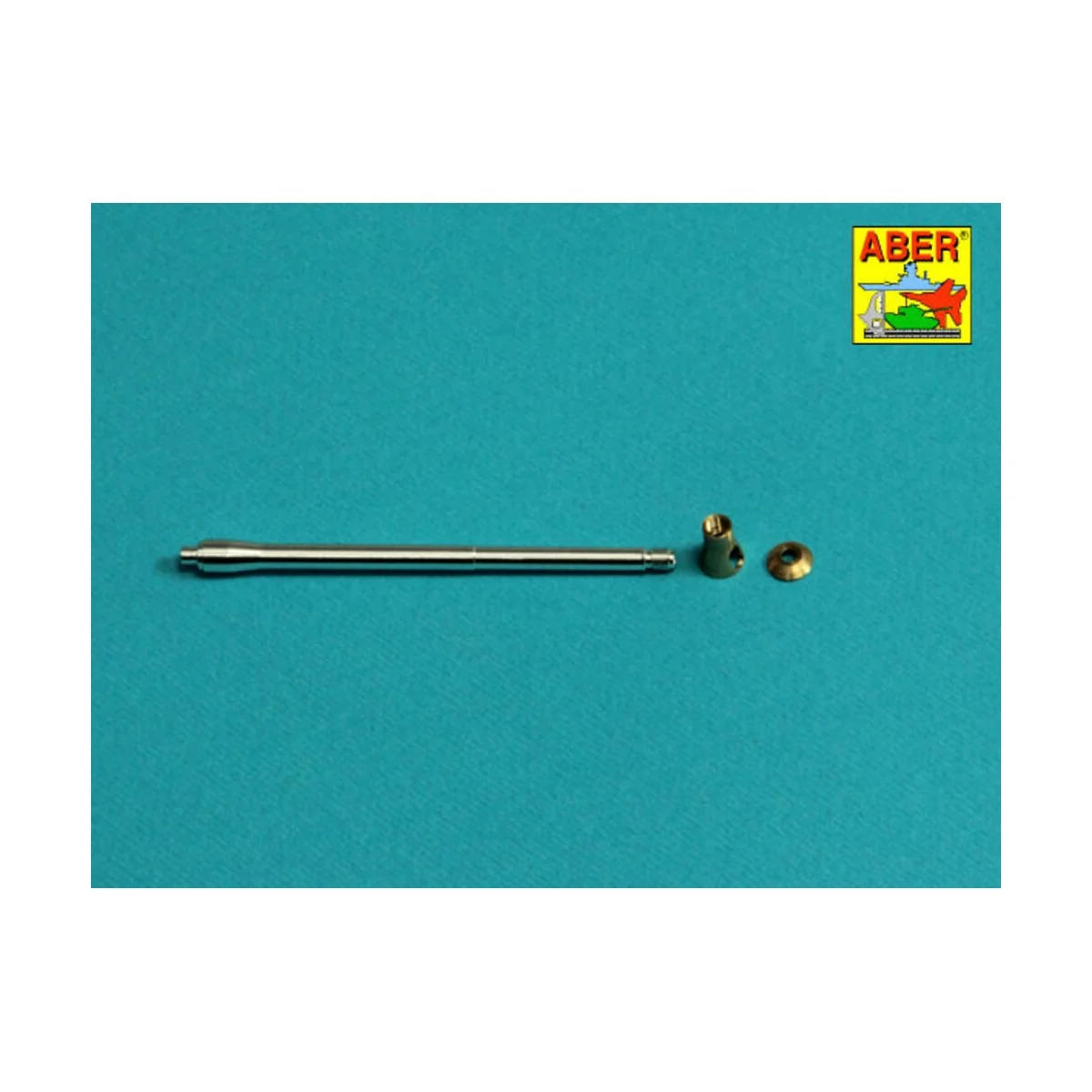 Barrel for 6 pdr Mk.IV (57mm) A/T Gun with ball muzzle brake, 1/35 ...