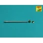 Barrel for 6 pdr Mk.IV (57mm) A/T Gun with ball muzzle brake, 1/35 ...