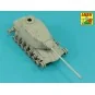 120 mm M-58 tank barrel for U.S. M103 Heavy Tank A1 or A2, 1/35 - A...