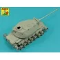 120 mm M-58 tank barrel for U.S. M103 Heavy Tank A1 or A2, 1/35 - A...