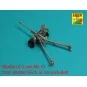 Barrel for 6 pdr Mk.IV (57mm) A/T Gun with ball muzzle brake, 1/35 ...